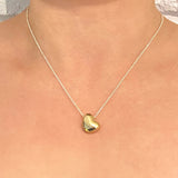 Sculpted Heart Necklace