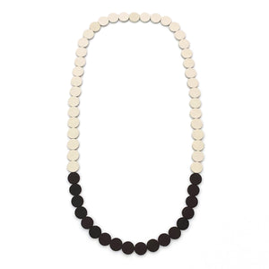 Black | White Polka Dot Necklace