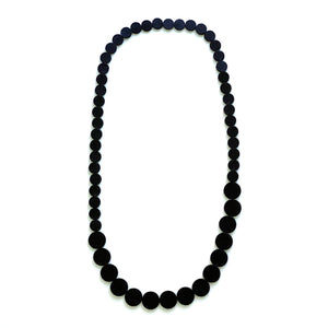 Black Polka Dot Necklace