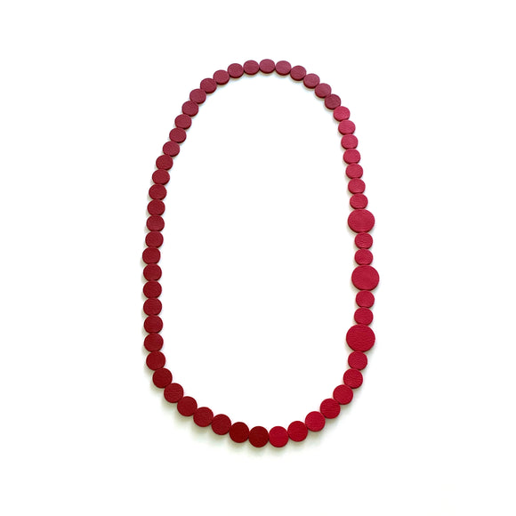 Red Polka Dot Necklace